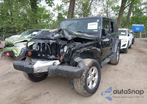 2013 Jeep Wrangler Unlimited Sahara из США, поврежденный, VIN 1C4BJWEG2DL549864